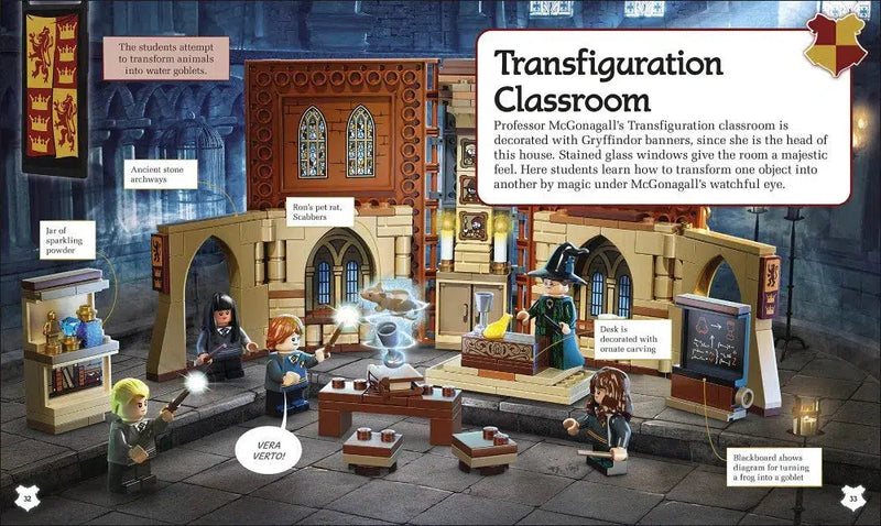 LEGO Harry Potter A Spellbinding Guide to Hogwarts Houses-Nonfiction: 興趣遊戲 Hobby and Interest-買書書 BuyBookBook