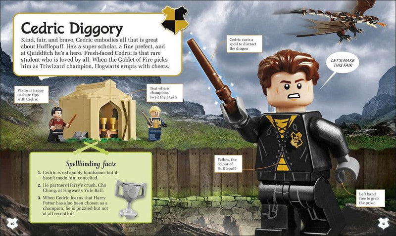 LEGO Harry Potter A Spellbinding Guide to Hogwarts Houses-Nonfiction: 興趣遊戲 Hobby and Interest-買書書 BuyBookBook