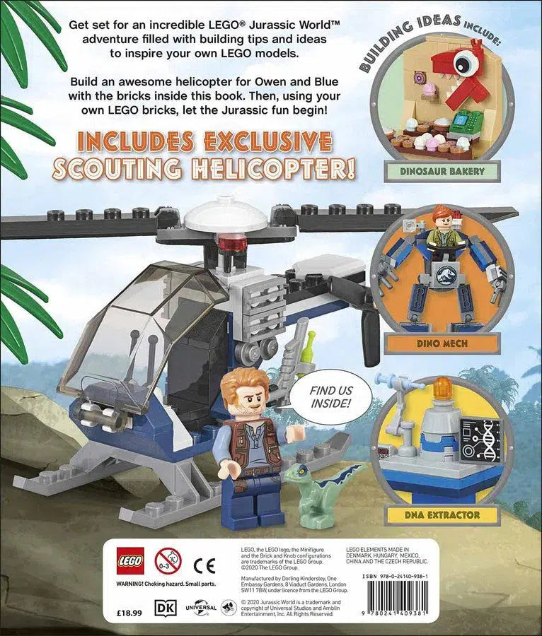 LEGO Jurassic World Build Your Own Adventure (Hardback with Minifigure) DK UK