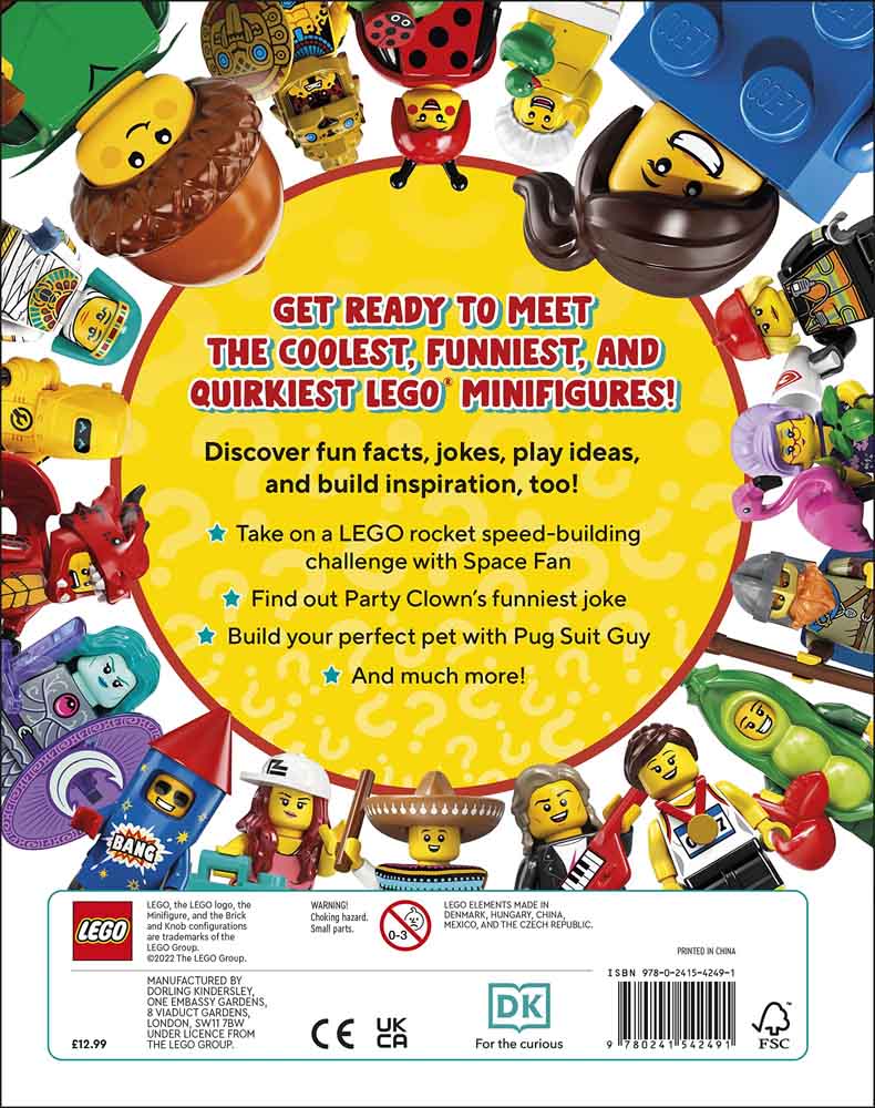 LEGO Meet the Minifigures - With Exclusive LEGO Rockstar Minifigure - 買書書 BuyBookBook