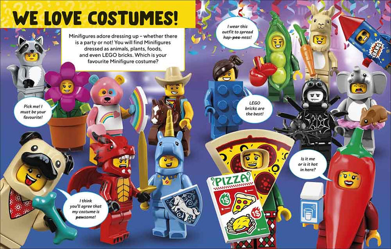 LEGO Meet the Minifigures - With Exclusive LEGO Rockstar Minifigure - 買書書 BuyBookBook