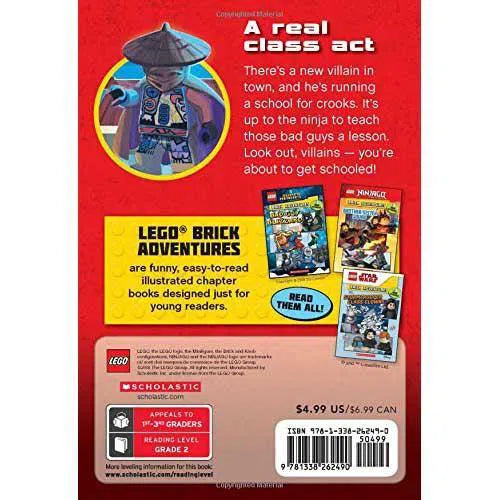 LEGO Ninjago Brick Adventures #02 - School For Crooks (Paperback) Scholastic