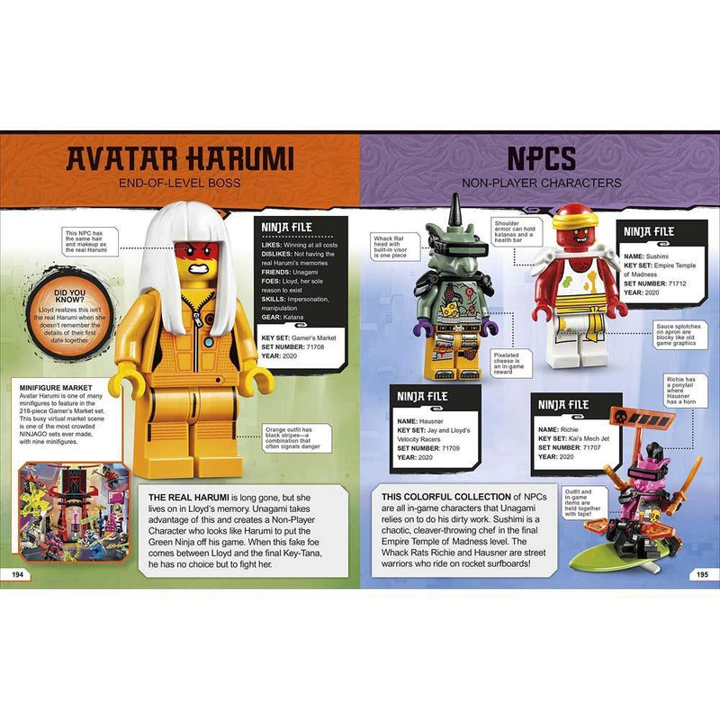 LEGO Ninjago Character Encyclopedia (Hardback with Minifigure) DK US