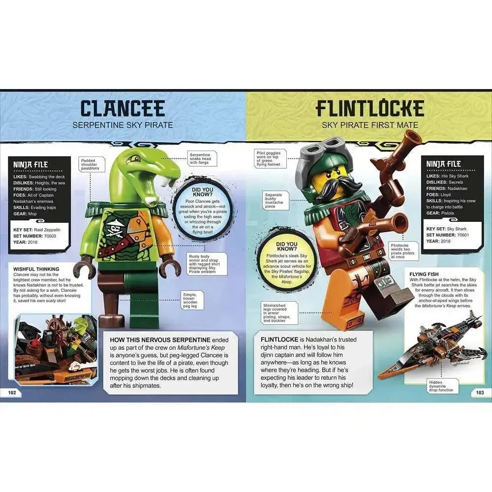LEGO Ninjago Character Encyclopedia (Hardback with Minifigure) DK US