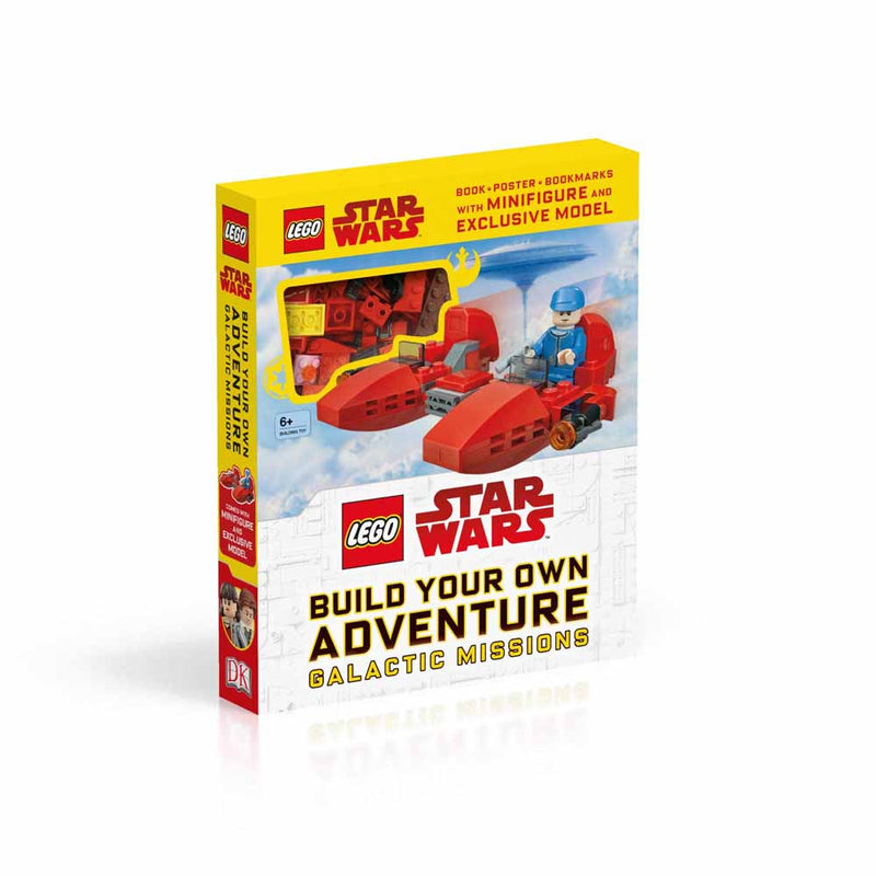 LEGO Star Wars Build Your Own Adventure Galactic Missions (Hardback with Minifigure & Exclusive Model) DK UK