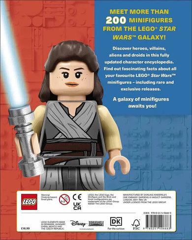 LEGO Star Wars Character Encyclopedia (New Edition)(Hardback with Minifigure) DK UK