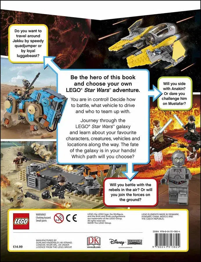 LEGO Star Wars Choose Your Path (Hardback with Minifigure) DK UK