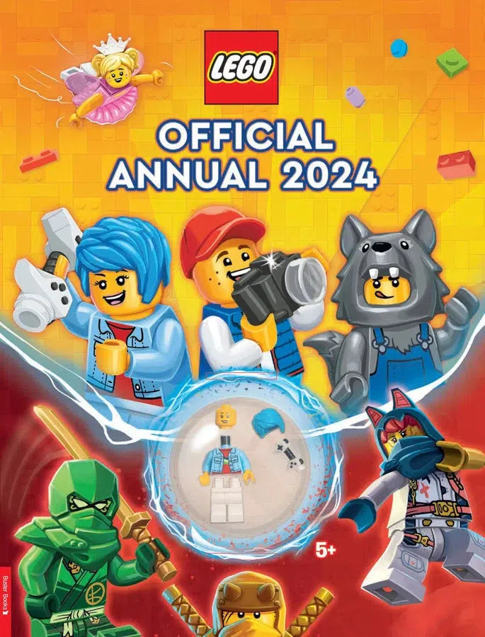 LEGO® Books: Official Annual 2024 (with gamer LEGO® minifigure)-Children’s / Teenage: Annuals / yearbooks / almanacs-買書書 BuyBookBook