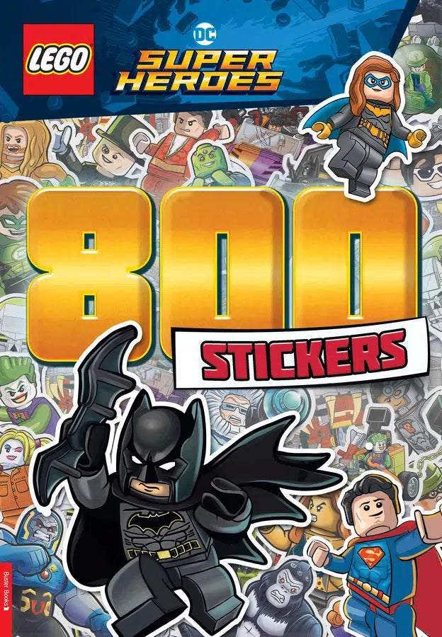 LEGO® DC Super Heroes™: 800 Stickers-Children’s interactive and activity books and kits-買書書 BuyBookBook