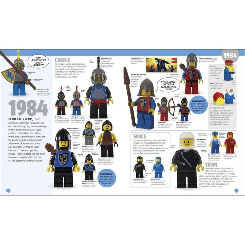 LEGO Minifigure A Visual History New Edition (Hardback with Minifigure) DK UK