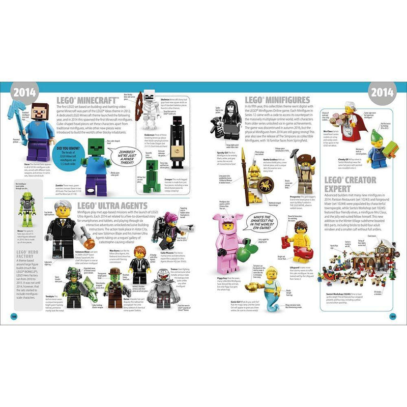 LEGO Minifigure A Visual History New Edition (Hardback with Minifigure) DK UK