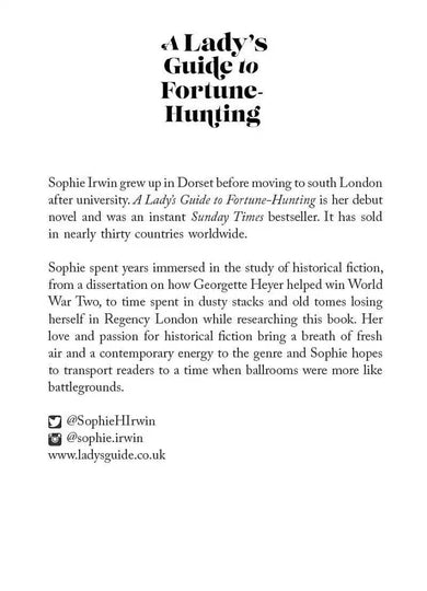 Lady’s Guide to Fortune-Hunting, A (Sophie Irwin)-Fiction: 劇情故事 General-買書書 BuyBookBook