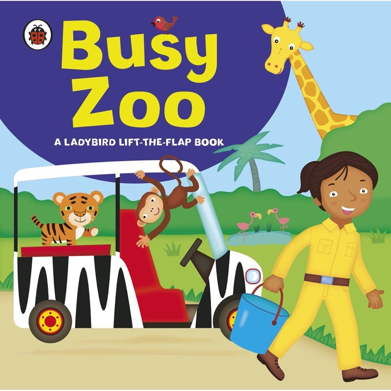 Ladybird lift-the-flap book: Busy Zoo-Children’s interactive and activity books and kits-買書書 BuyBookBook