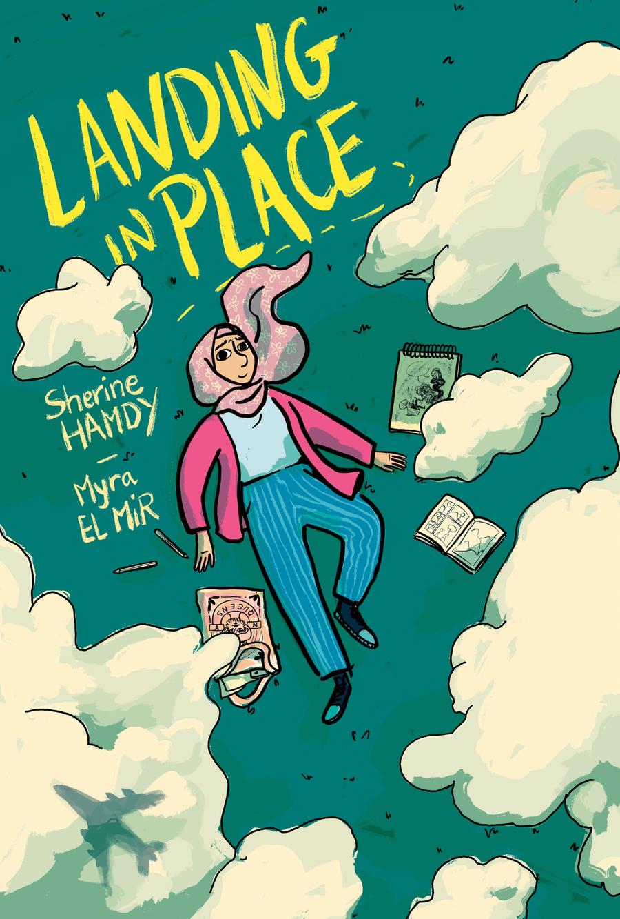 Landing in Place: A Graphic Novel-Graphic novels/ Comic books/ Manga/ Cartoons-買書書 BuyBookBook