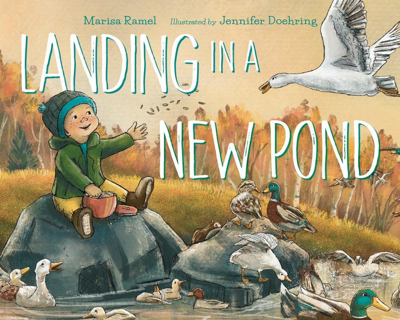 Landing in a New Pond-Children’s / Teenage fiction: Family and home stories-買書書 BuyBookBook