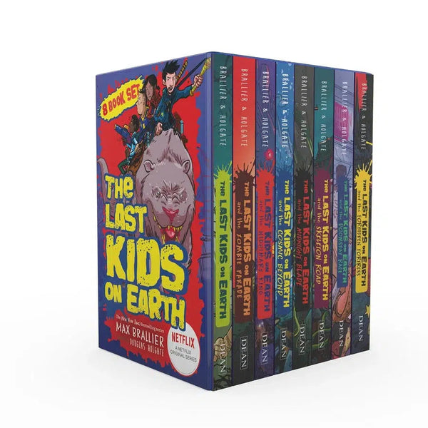 Last Kids on Earth x 8 book set (Max Brallier)-Fiction: 歷險科幻 Adventure & Science Fiction-買書書 BuyBookBook