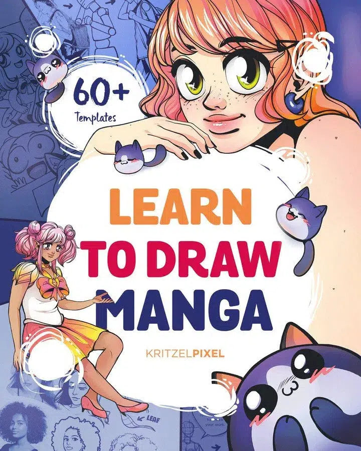 Learn to Draw Manga-Comic book and cartoon artwork-買書書 BuyBookBook