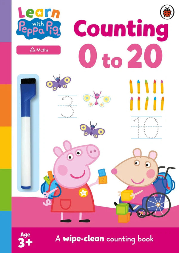 Learn with Peppa: Counting 0–20-Early years: numbers and counting-買書書 BuyBookBook