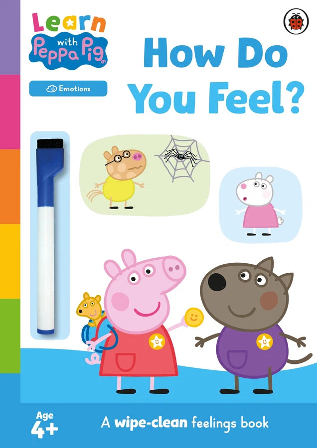 Learn with Peppa: How Do You Feel?-Early years / early learning concepts-買書書 BuyBookBook