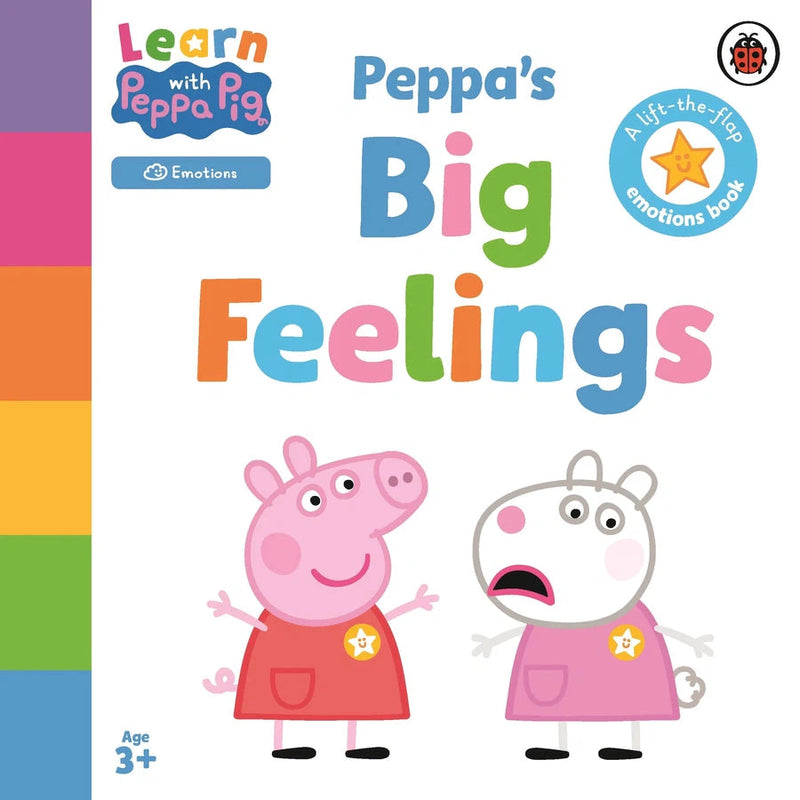 Learn with Peppa: Peppa's Big Feelings-Children’s / Teenage personal and social topics: Emotions, moods, feelings and behaviours-買書書 BuyBookBook