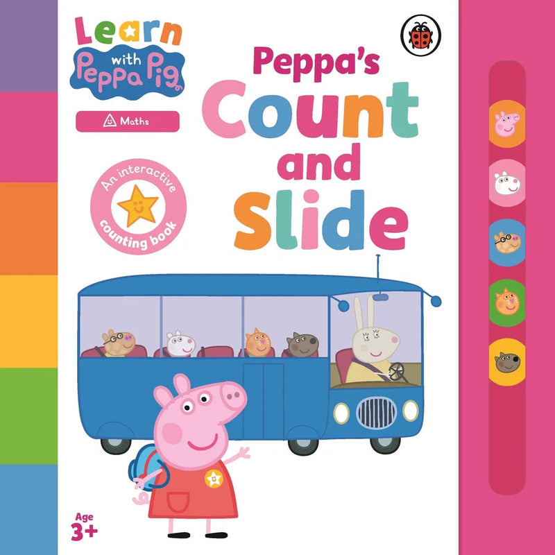 Learn with Peppa: Peppa's Count and Slide-Early years: numbers and counting-買書書 BuyBookBook