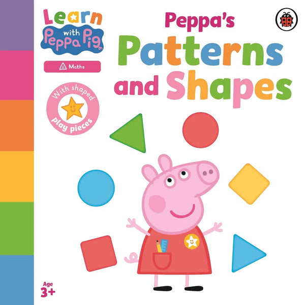 Learn with Peppa: Peppa's Patterns and Shapes-Early years: size, shapes and patterns-買書書 BuyBookBook