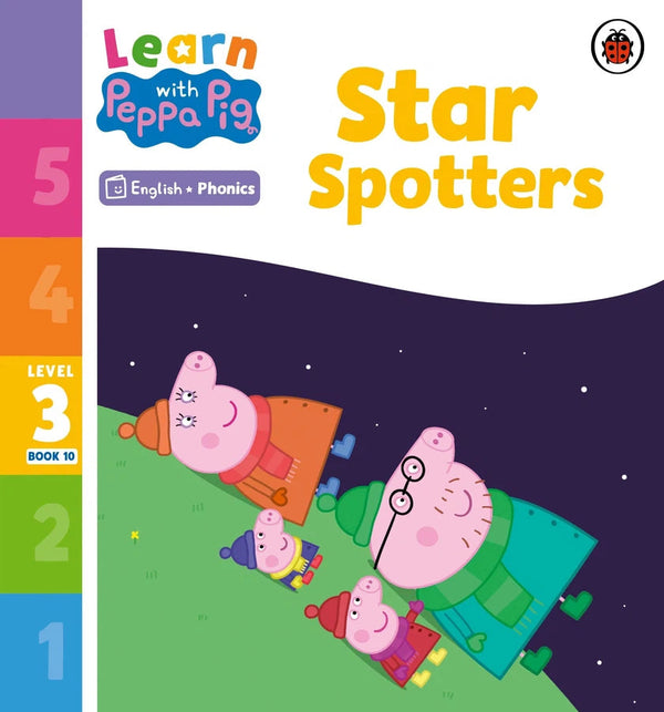 Learn with Peppa Phonics Level 3 Book 10 – Star Spotters (Phonics Reader)-Educational: First / native language: Readers and reading schemes-買書書 BuyBookBook