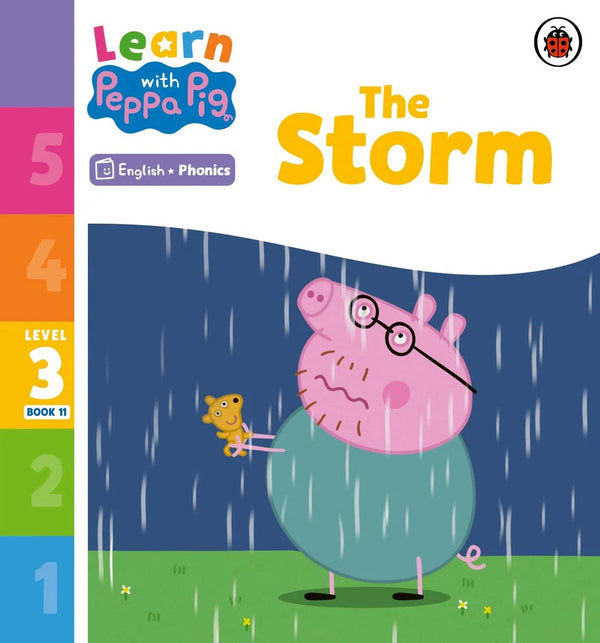 Learn with Peppa Phonics Level 3 Book 11 – The Storm (Phonics Reader)-Educational: First / native language: Readers and reading schemes-買書書 BuyBookBook