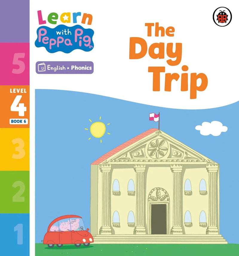 Learn with Peppa Phonics Level 4 Book 6 – The Day Trip (Phonics Reader)-Educational: First / native language: Readers and reading schemes-買書書 BuyBookBook