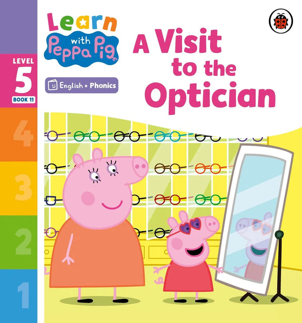 Learn with Peppa Phonics Level 5 Book 11 – A Visit to the Optician (Phonics Reader)-Educational: First / native language: Readers and reading schemes-買書書 BuyBookBook