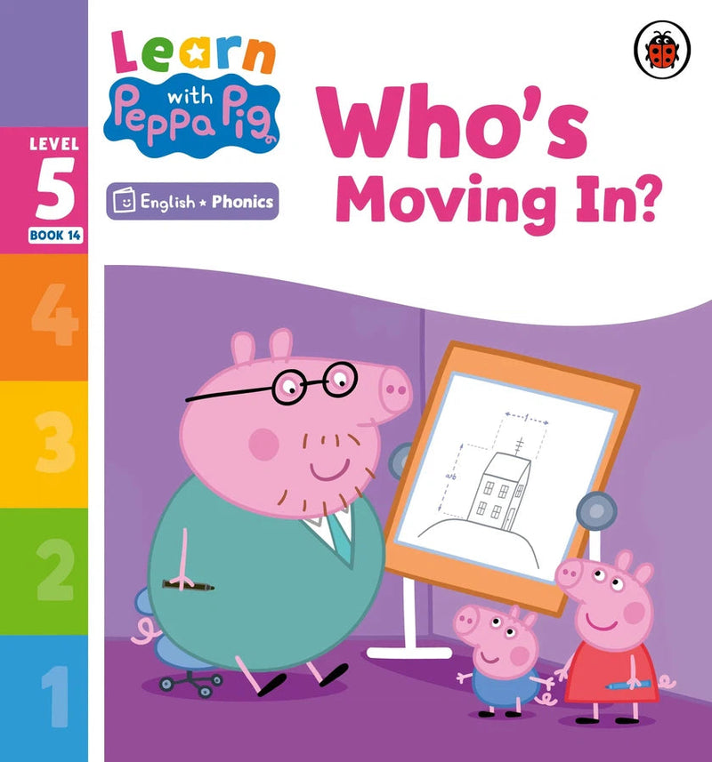 Learn with Peppa Phonics Level 5 Book 14 – Who's Moving In? (Phonics Reader)-Educational: First / native language: Readers and reading schemes-買書書 BuyBookBook