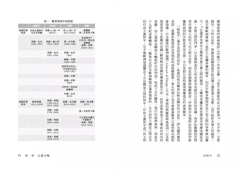 冷和平：冷戰、熱戰之外的第三條路，台灣該如何選擇？-非故事: 歷史戰爭 History & War-買書書 BuyBookBook