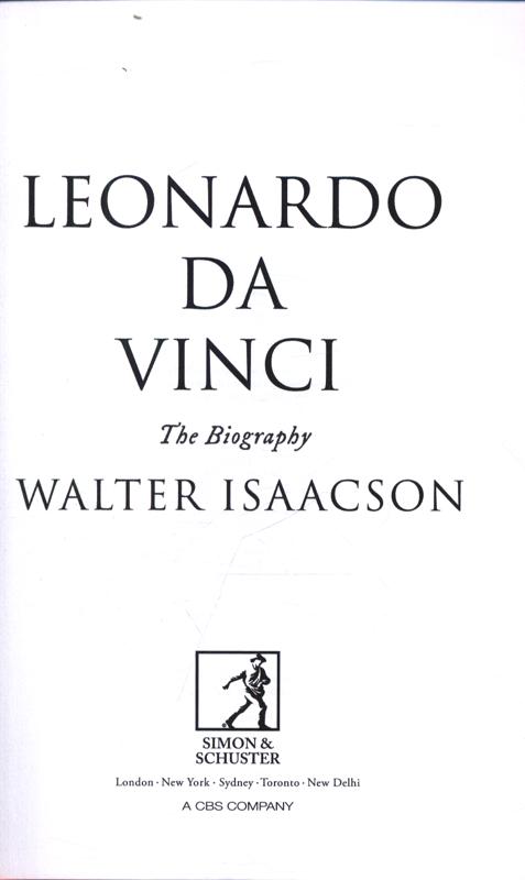 Leonardo Da Vinci: The Biography (Walter Isaacson)-Nonfiction: 人物傳記 Biography-買書書 BuyBookBook