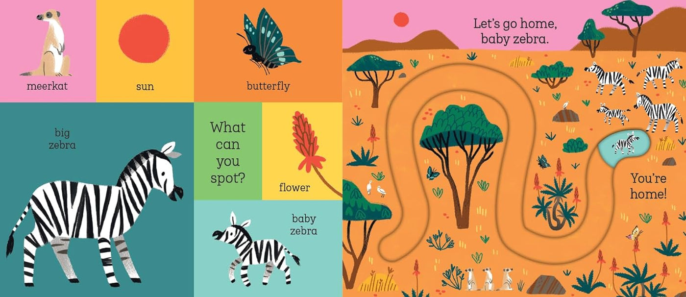Let's Go Home, Baby Lion (Carolina Búzio)-Nonfiction: 學前基礎 Preschool Basics-買書書 BuyBookBook