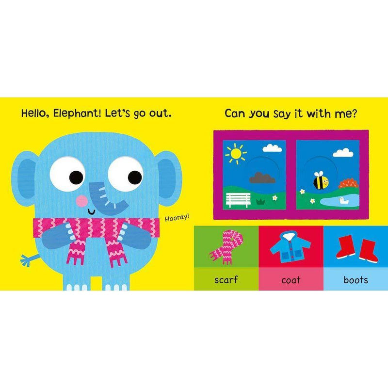 Googlies, The : Let's Go Out, Elephant (Board Book) Campbell