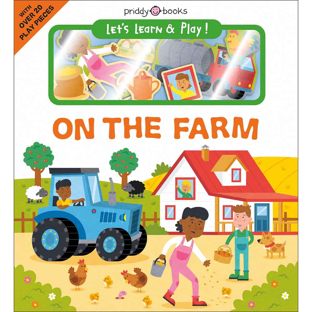 Let's Learn & Play! On the Farm-Nonfiction: 學前基礎 Preschool Basics-買書書 BuyBookBook
