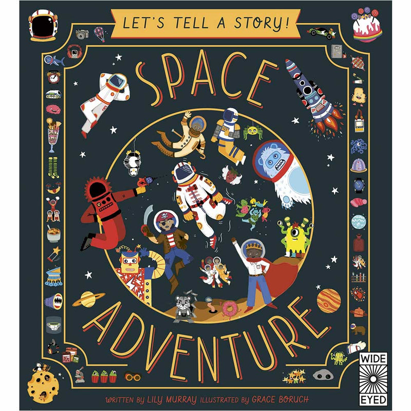 Let's Tell a Story: Space Adventure-Nonfiction: 天文地理 Space & Geography-買書書 BuyBookBook