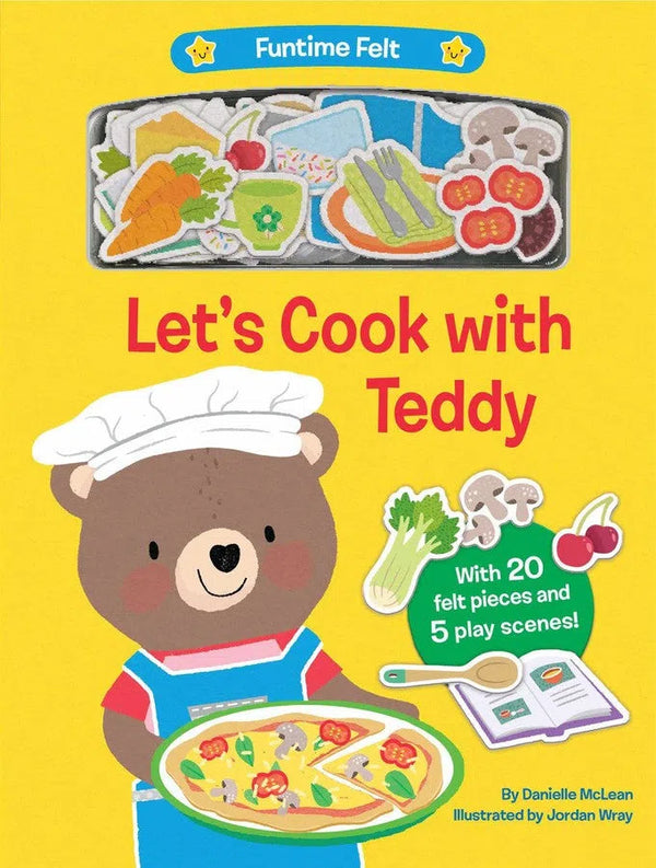 Let's Cook with Teddy-Children’s / Teenage fiction: Nature and animal stories-買書書 BuyBookBook