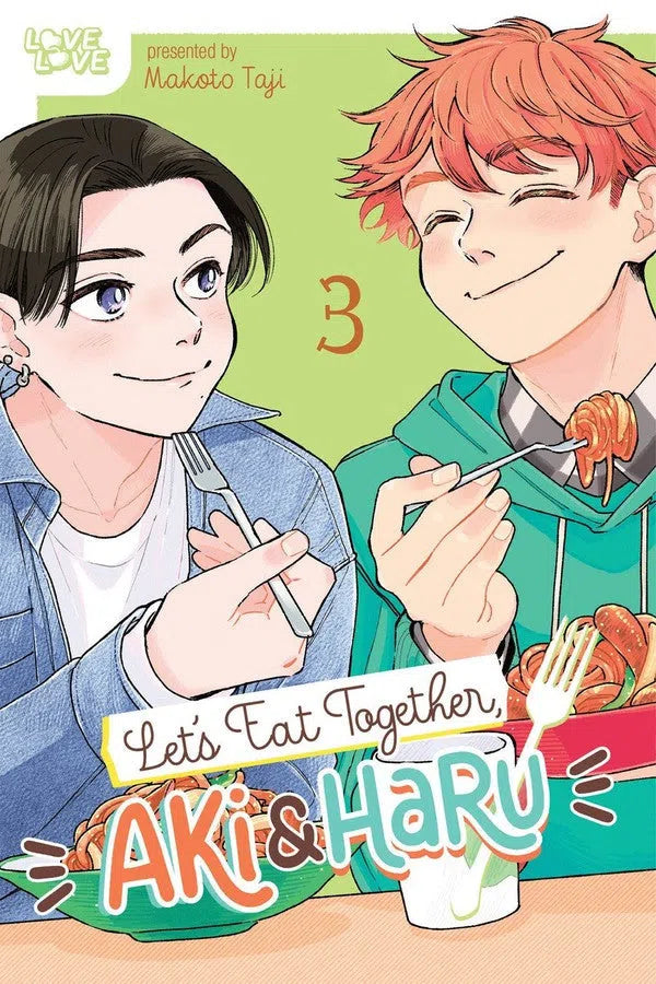 Let's Eat Together, Aki and Haru, Volume 3-Manga and East Asian style / tradition comic books-買書書 BuyBookBook