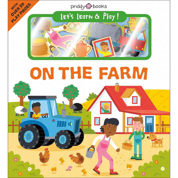 Let's Learn & Play! On the Farm-Nonfiction: 學前基礎 Preschool Basics-買書書 BuyBookBook