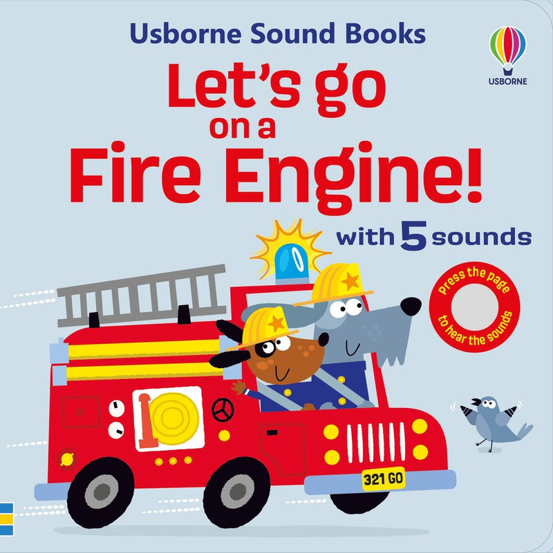 Let's go on a Fire Engine-Children’s Early years / early learning concepts-買書書 BuyBookBook