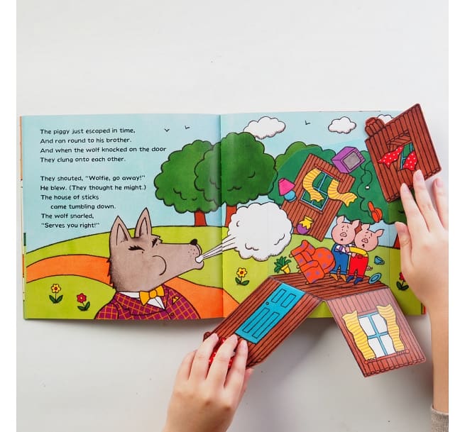 Lift-The-Flap Fairy Tale Collection (6 Books with Audio QR Code)(Nick