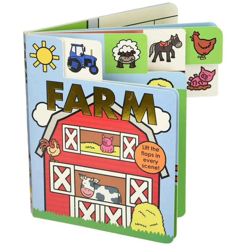 Farm,Lift-the-flap (Board Book) Priddy