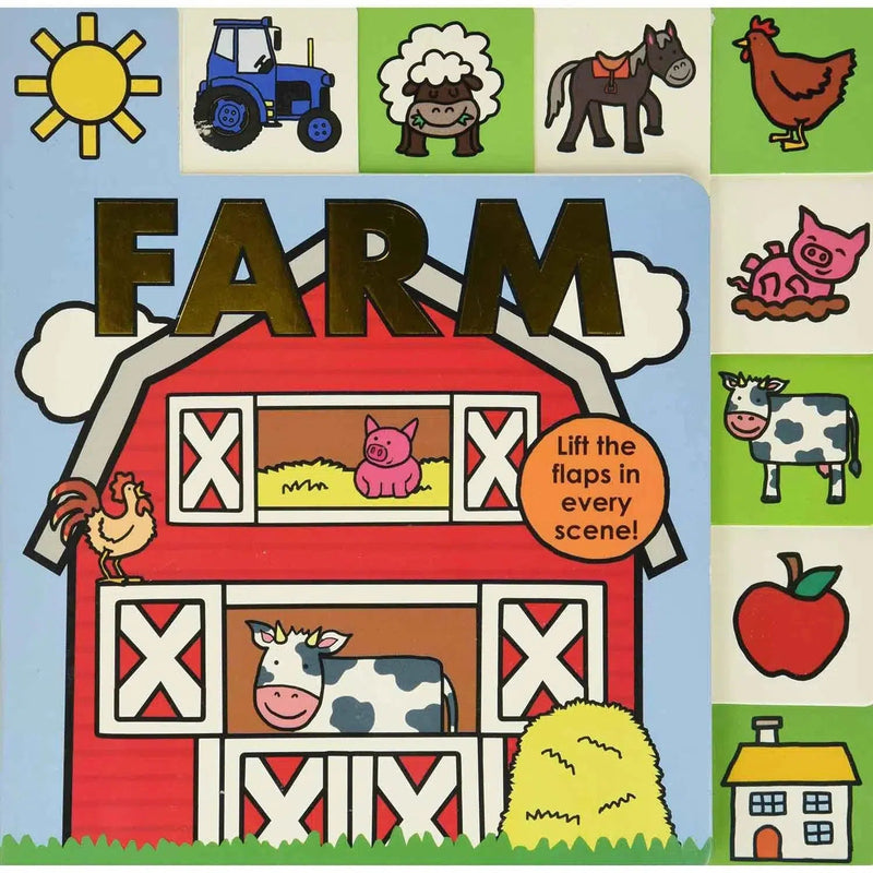 Farm,Lift-the-flap (Board Book) Priddy