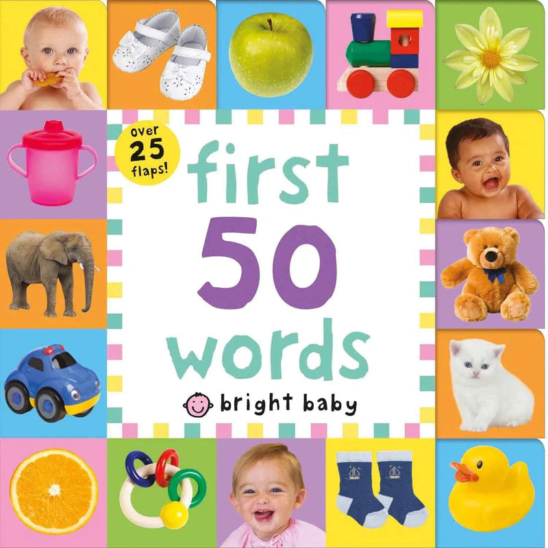 First 50 Words, Lift the flap (Board Book) Priddy