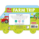 Lift-the-Flap Tab - My Fun Farm Trip (Board Book) Priddy