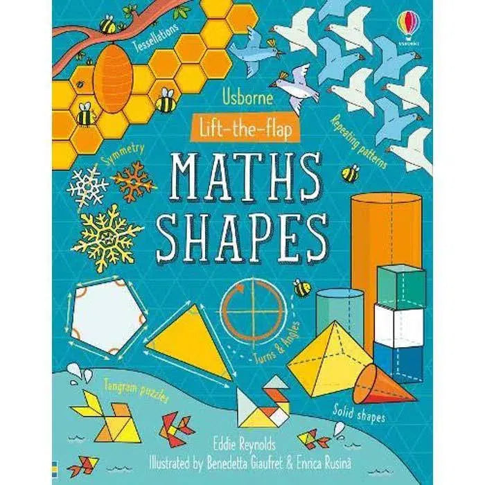 Lift-the-flap Maths Shapes Usborne