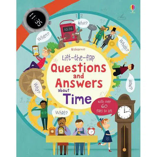 Lift-the-flap Questions and Answers About Time Usborne