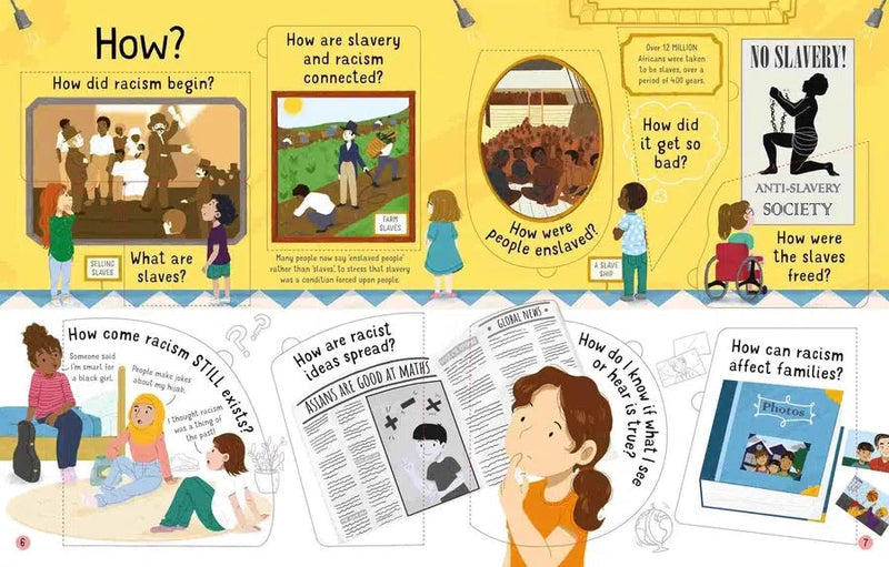 Lift-the-flap Questions and Answers about Racism Usborne