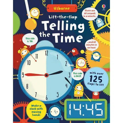 Lift-the-flap Telling the Time Usborne